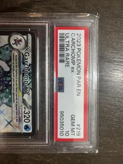 PSA 10 Pokemon TCG Garchomp ex Paradox Rift 219/182 Holo Ultra Rare - Image 3
