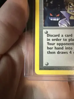 Imposter Oak's Revenge 76/82 Team Rocket-Unlimited Edition Pokemon Regular - Image 5