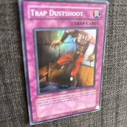 Trap Dustshoot CP05-EN005 Super Rare Champion Pack CP05 Vintage Yu-Gi-Oh - Image 2