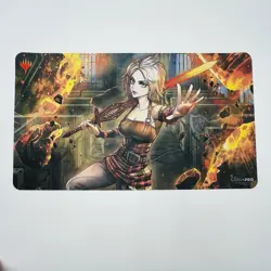 Official Ultra Pro Nahiri Playmat War of the Spark Japanese Anime Alt Art MTG - Image 1