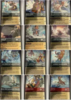 Disney Lorcana Winterzauber alles FOIL HOLO Rare Legendary - Image 3