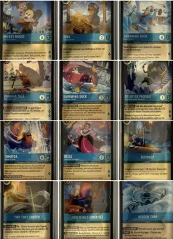 Disney Lorcana Winterzauber alles FOIL HOLO Rare Legendary - Image 5