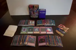 Yu-Gi-Oh 250+ Card Collection Lot ⭐ 40 Ultra Rare ⭐ 60 Super Rare Tin Deck Box - Image 1