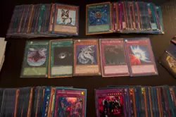 Yu-Gi-Oh 250+ Card Collection Lot ⭐ 40 Ultra Rare ⭐ 60 Super Rare Tin Deck Box - Image 2