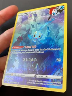 Manaphy GG06/GG70 Crown Zenith Galarian Gallery RARE HOLO Pokemon Card NM - Image 4