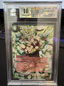 PSA 10 SS Broly, Brutality Beyond Measure - Dragon Ball Super Card Game Fusion - Image 1