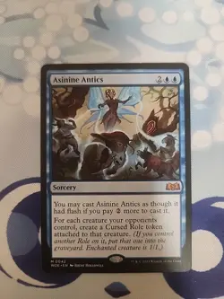 Asinine Antics (Wilds Of Eldraine)(Mythic Rare) - Image 1