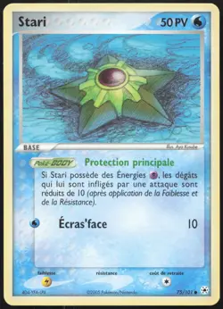 Carte Pokemon Stari 75/101 Legendes Oubliees Francais - Image 1