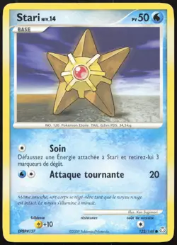 Carte Pokemon Stari 122/146 Eveil des Legendes Francais - Image 1