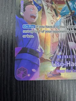 One Piece Uso-Hachi ST18-001 Alternate Art OP10 Royal Blood NM/M - Image 4