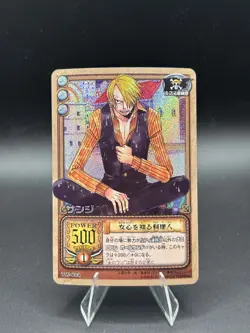 Sanji TW-C04 Prism One Piece Cardgame Bandai 2004 Japan Carddass - Image 1