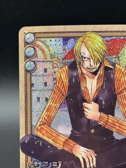 Sanji TW-C04 Prism One Piece Cardgame Bandai 2004 Japan Carddass - Image 2