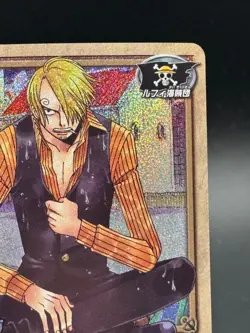 Sanji TW-C04 Prism One Piece Cardgame Bandai 2004 Japan Carddass - Image 3
