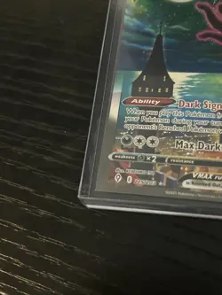 Umbreon VMAX 215/203 Evolving Skies Alternate Art Secret Rare Holo Card （Mint） - Image 5