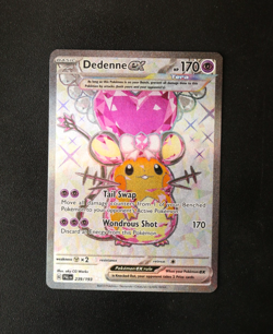 Pokemon Card TCG - Dedenne EX 239/193 - Paldea Evolved - Ultra Rare - NM ⭐ - Image 1
