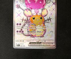 Pokemon Card TCG - Dedenne EX 239/193 - Paldea Evolved - Ultra Rare - NM ⭐ - Image 3