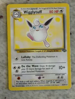 Wigglytuff 32/64 Non Holo Jungle Pokemon Card - Image 1