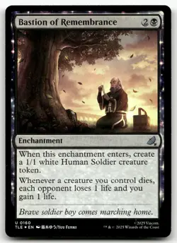 Bastion of Remembrance #160 (Foil) NM Avatar: The Last Airbender: Eternal-Legal - Image 1