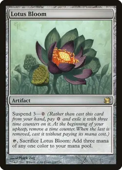 Lotus Bloom 208 Rare Modern Masters Near Mint - Image 1