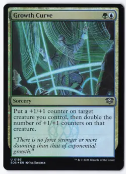 Growth Curve 193 Foil Secrets of Strixhaven - Image 1