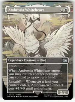 AMBROSIA WHITEHEART (BORDERLESS) #325 MTG FINAL FANTASY - Image 1