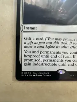 MTG Dawn’s Truce BLB 0009 R NM Regular - Image 3