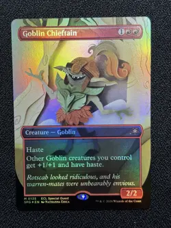 Goblin Chieftain (Borderless) Special Guests Foil - Image 1