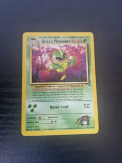 Erika's Victreebel 26/132 Rare Gym Heroes Pokemon Card - Image 1