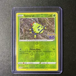 Spinarak 006/078 - DITTO UNPEELED - Pokemon Go Reverse Holo -LP 1F - Image 1