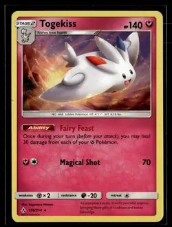 Togekiss 138/214 Unbroken Bonds Rare Holo Pokemon - Image 1
