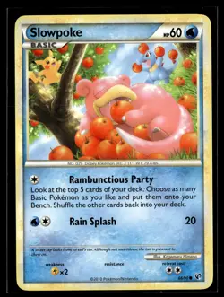 Slowpoke 66/90 HGSS Undaunted Common Pokemon - Image 1