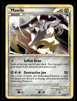 Mawile 56/90 HGSS Undaunted Common Pokemon - Image 1