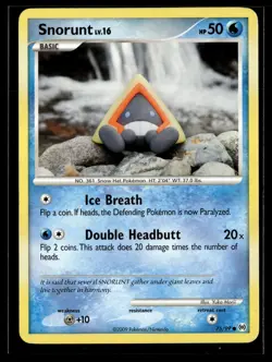 Snorunt 75/99 Arceus Common Pokemon - Image 1