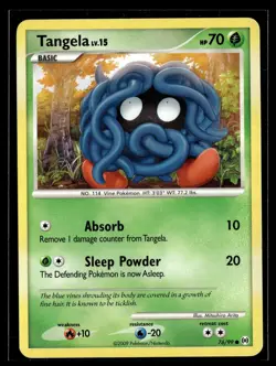 Tangela 76/99 Arceus Common Pokemon - Image 1