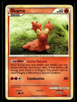 Slugma 67/90 HGSS Undaunted Common Pokemon - Image 1