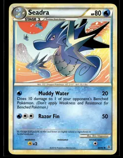 Seadra 40/95 HGSS Unleashed Uncommon Pokemon - Image 1
