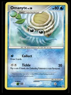 Omanyte 70/99 Arceus Common Pokemon - Image 1