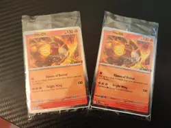 2 x Pokemon TCG Ho-Oh 010/086 EB Games Chaos Rising Promo -Sealed (Priced for 2) - Image 1