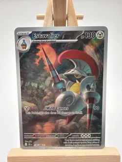 Escavalier - Illustration Rare SV: Black Bolt 138/086 NM POKEMON TCG - Image 1
