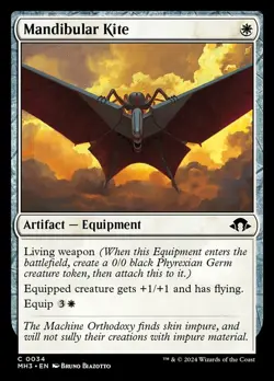 Mandibular Kite - Foil - Modern Horizons 3 #0034 MTG Magic The Gathering - Image 1