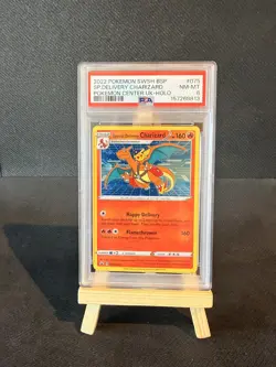 Pokemon Center SWSH Special Delivery HOLO Charizard #SWSH075 - PSA 8 NM-Mint - Image 1