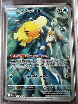Misty's Psyduck 193/182 (PSA 9) - Destined Rivals - Pokemon - MINT - Image 3
