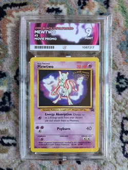 Pokemon TCG Mewtwo 3 Black Star Promo First Movie Promo Card - Vintage - ACE 9 - Image 1
