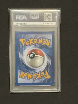2007 Pokemon D&P Feraligatr Holo Mysterious Treasures Psa 9 with a fart swirl💫 - Image 2