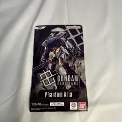 Bandai Gundam Card Game Phantom Aria Booster Set of 5 Packs English - Image 2