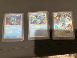Horsea, Seadra, Kingdra ex Sv: Scarlet & Violet Promo Cards Holo - Image 1
