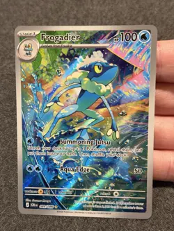 Frogadier Illustration Rare 089/086 Chaos Rising Pokemon Card - Image 1