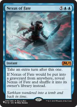 MTG Nexus of Fate - The List, NM-Mint, English The List Reprints - Image 1