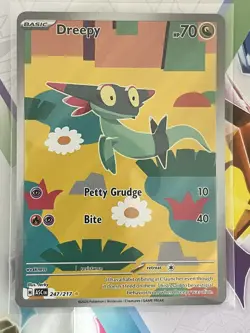 Pokemon TCG Dreepy 247/217 Ascended Heroes Illustration Rare NM Condition - Image 1
