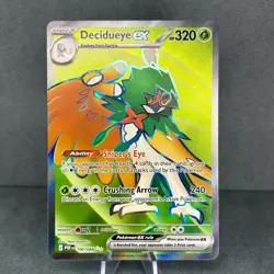 Decidueye ex 100/088 ME03 Perfect Order Holo Pokemon NM - Image 1
